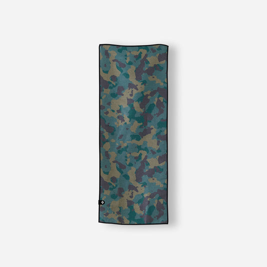 Mini Towel: Camo Green