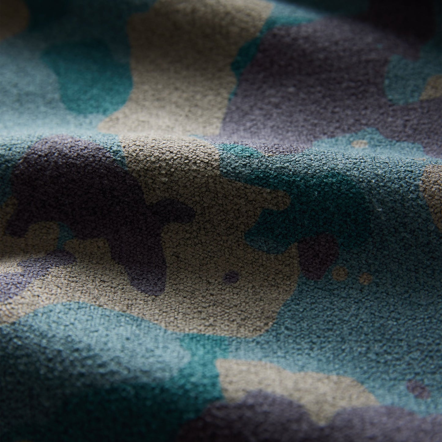 Mini Towel: Camo Green