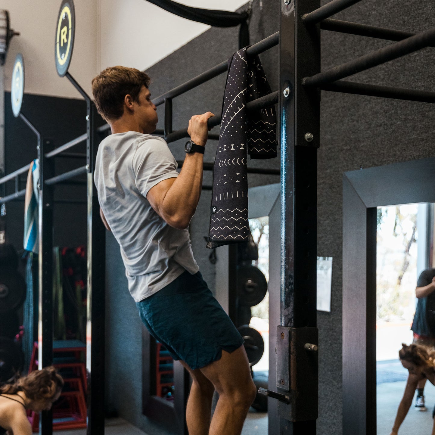 Mini Towel: Mud Cloth