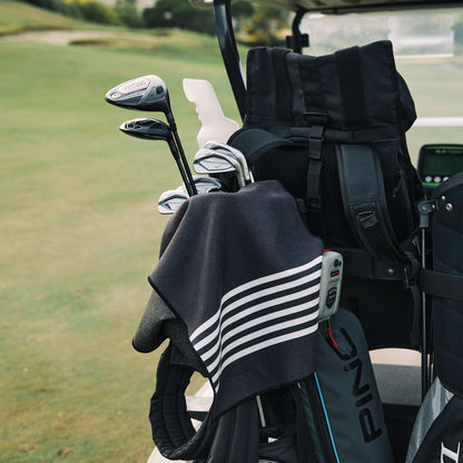 Mini Towel: Poolside Black