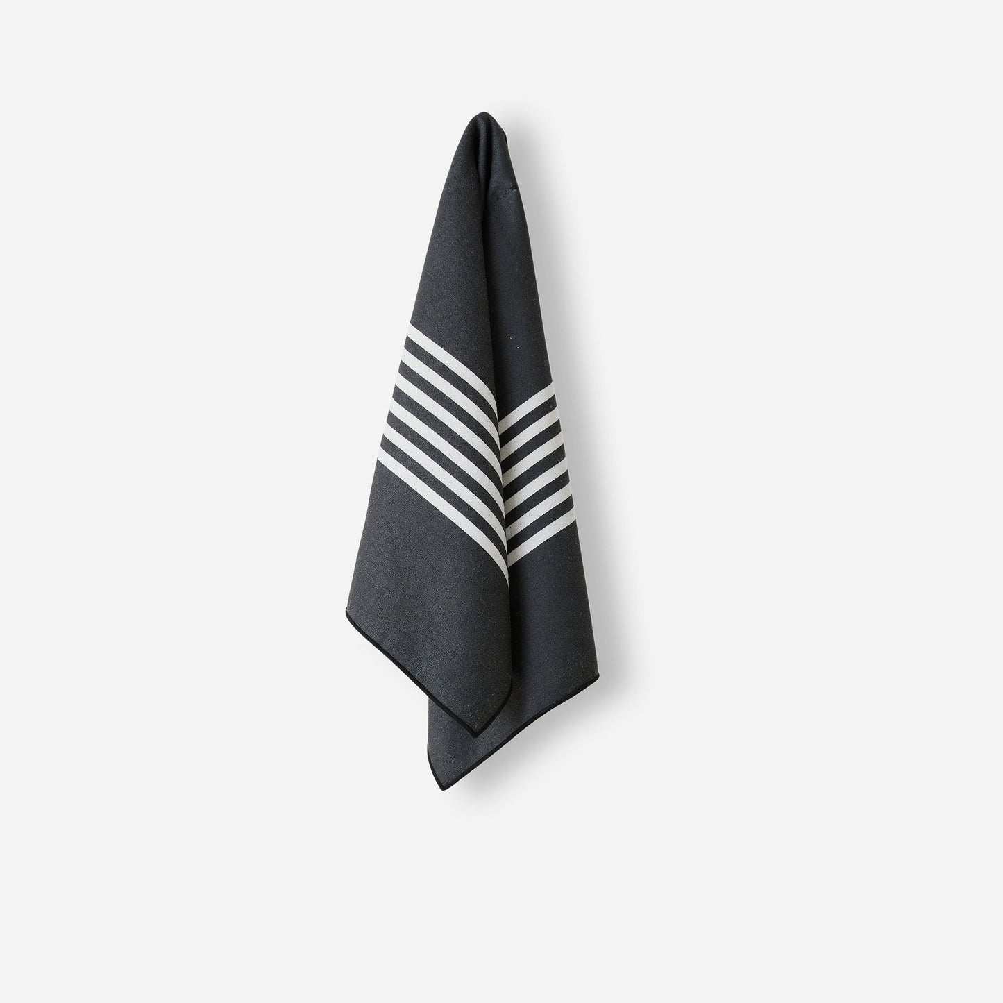 Mini Towel: Poolside Black