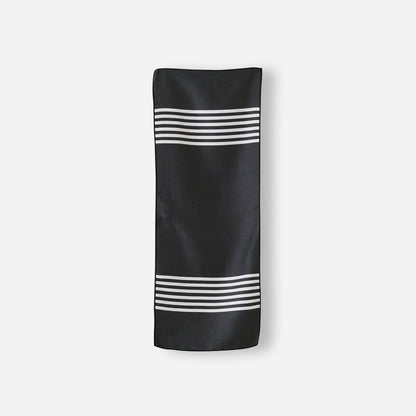 Mini Towel: Poolside Black