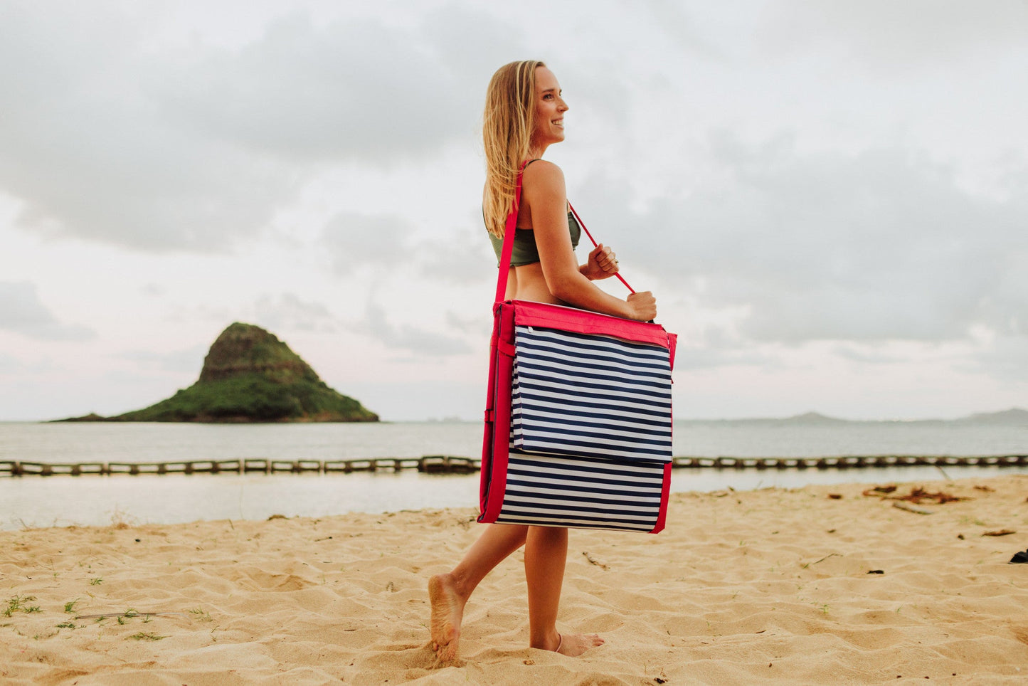 Beachcomber Portable Beach Chair & Tote