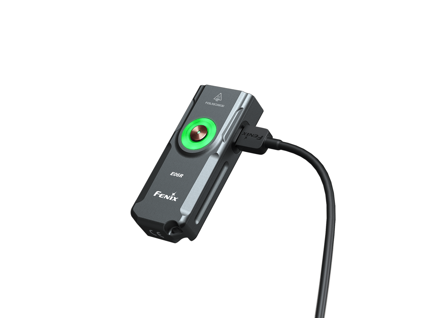 Fenix E06R Keychain Light with White, UV, and Red Laser Lights