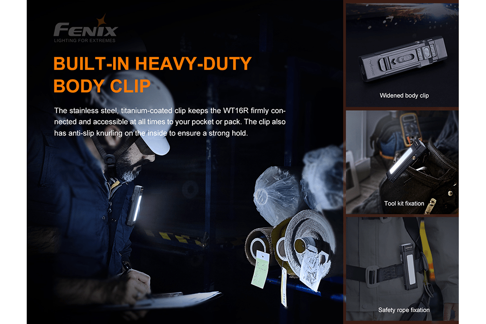 Fenix WT16R Rechargeable Work Light