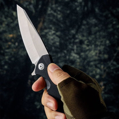 Omen Folding Knife with G10 Handle