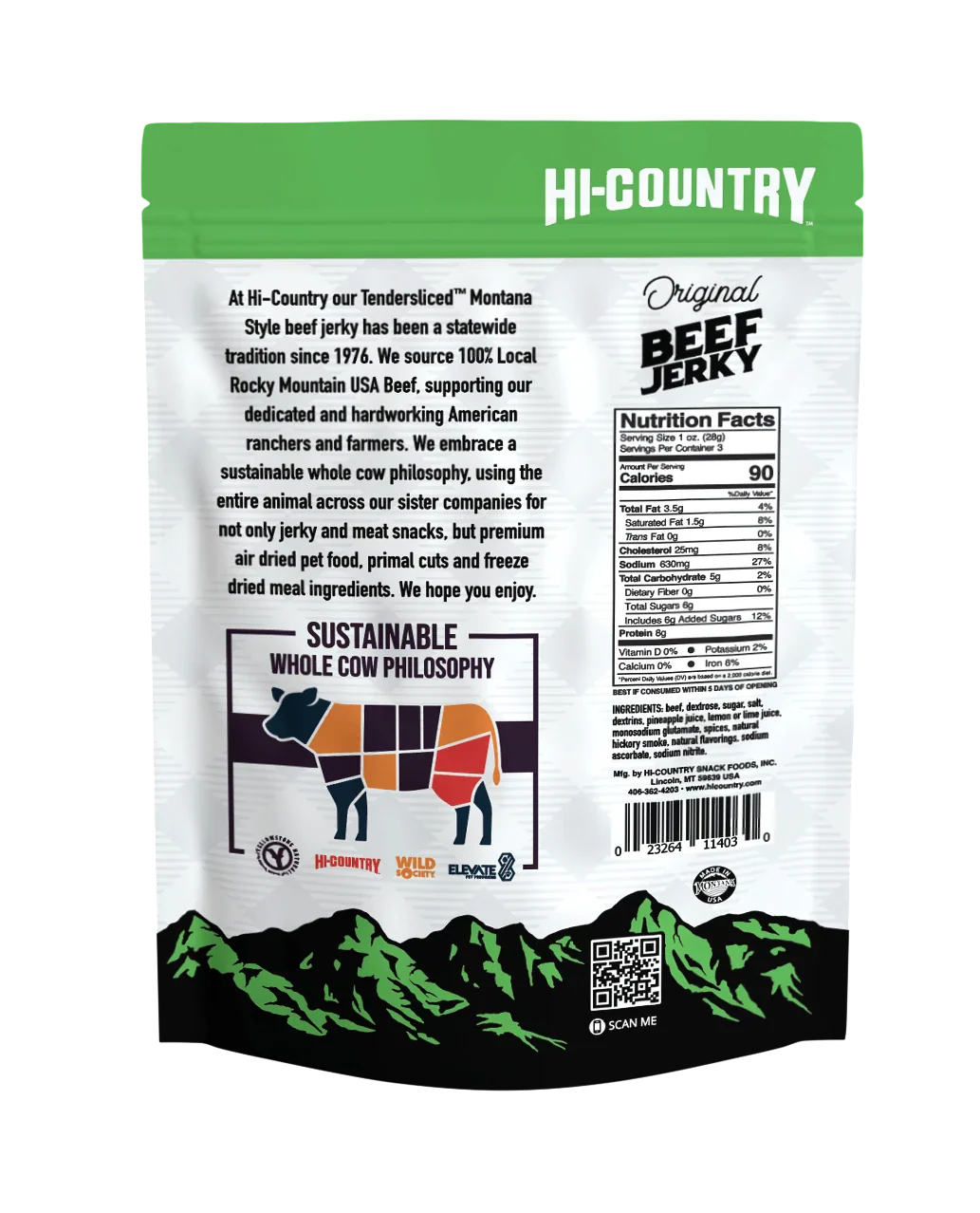 3oz Beef Jerky - Original