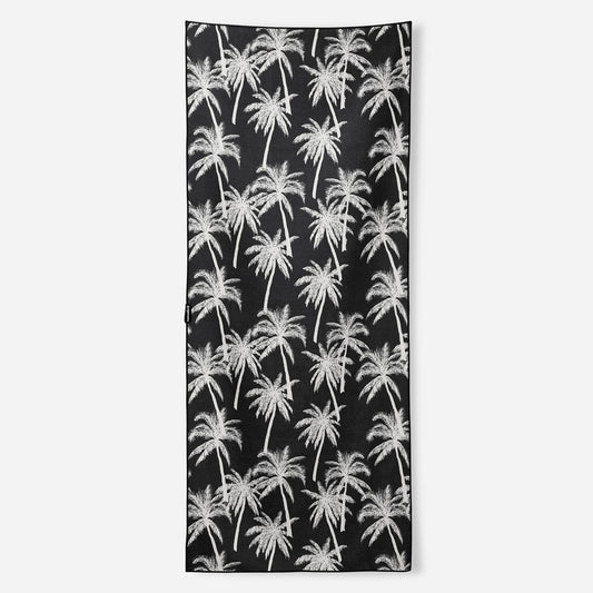 Original Towel: Bunch Palms Black