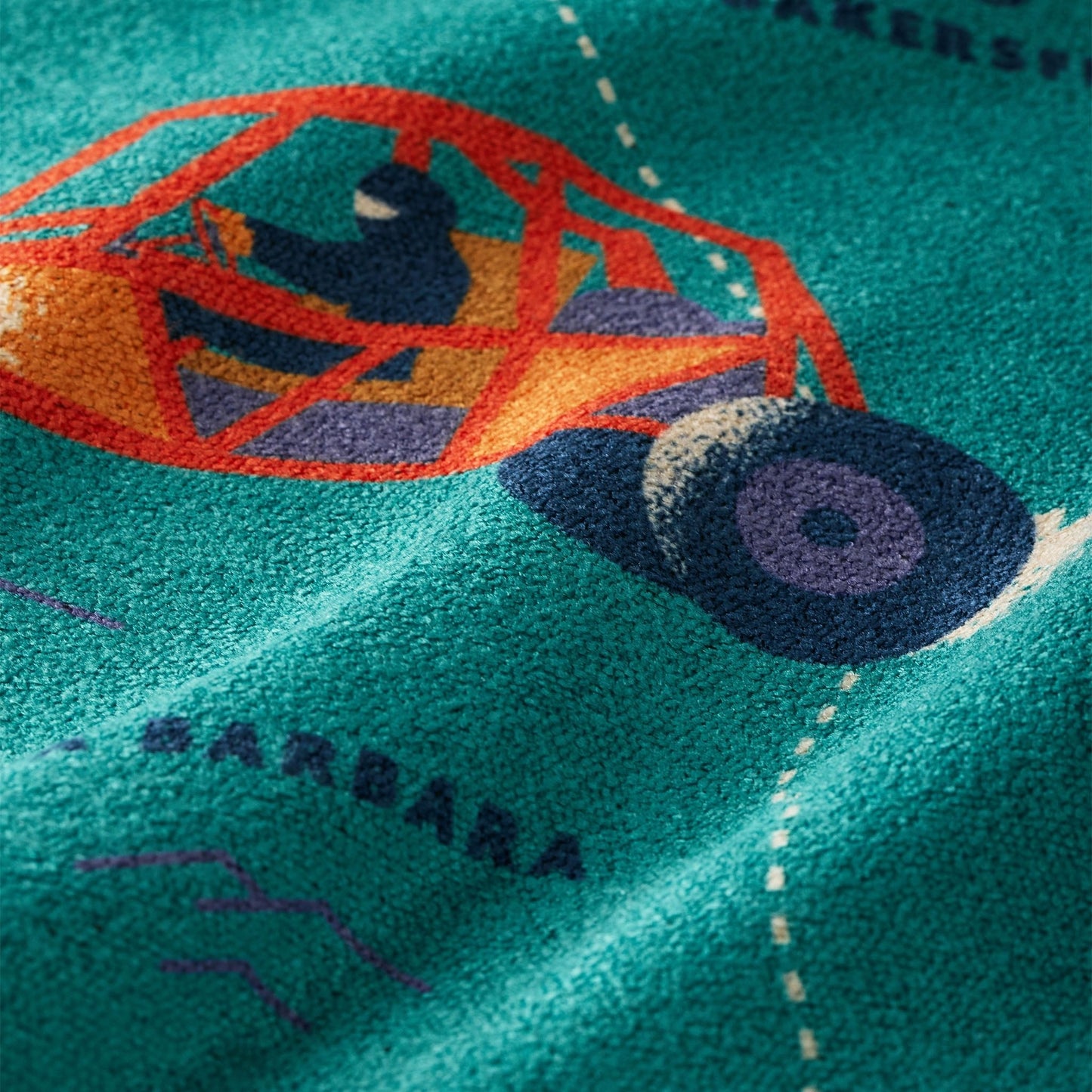 Original Towel: California Map Towel 2