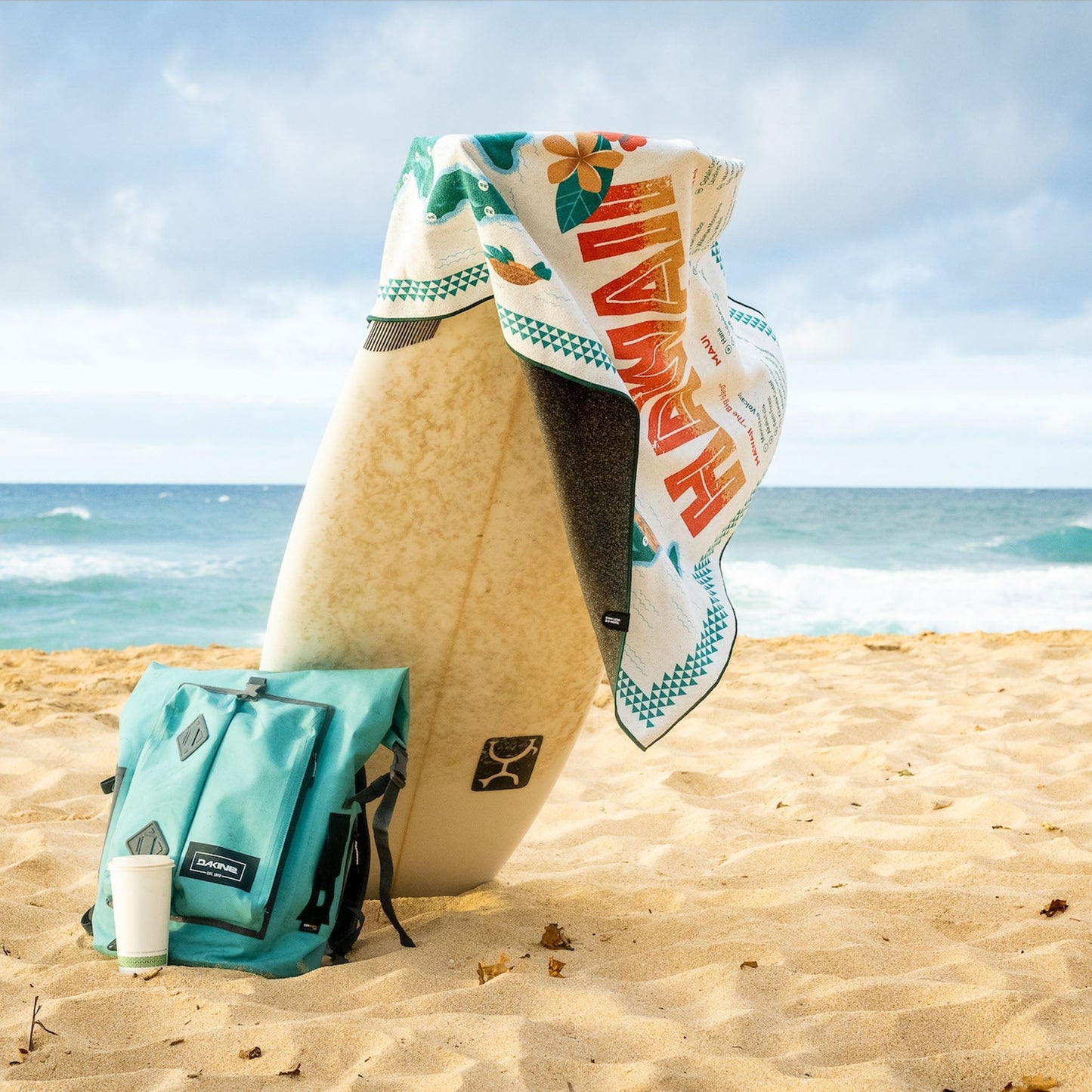 Original Towel: Hawaii Map