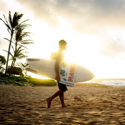 Original Towel: Hawaii Map