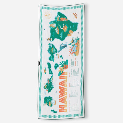 Original Towel: Hawaii Map