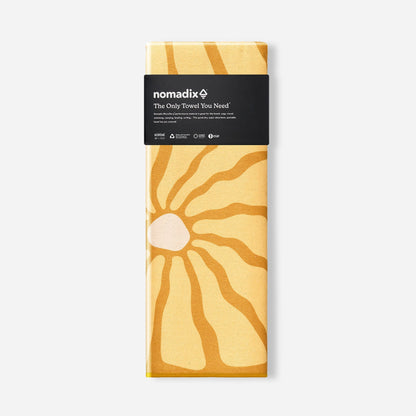 Original Towel: Lazy Daisy Gold