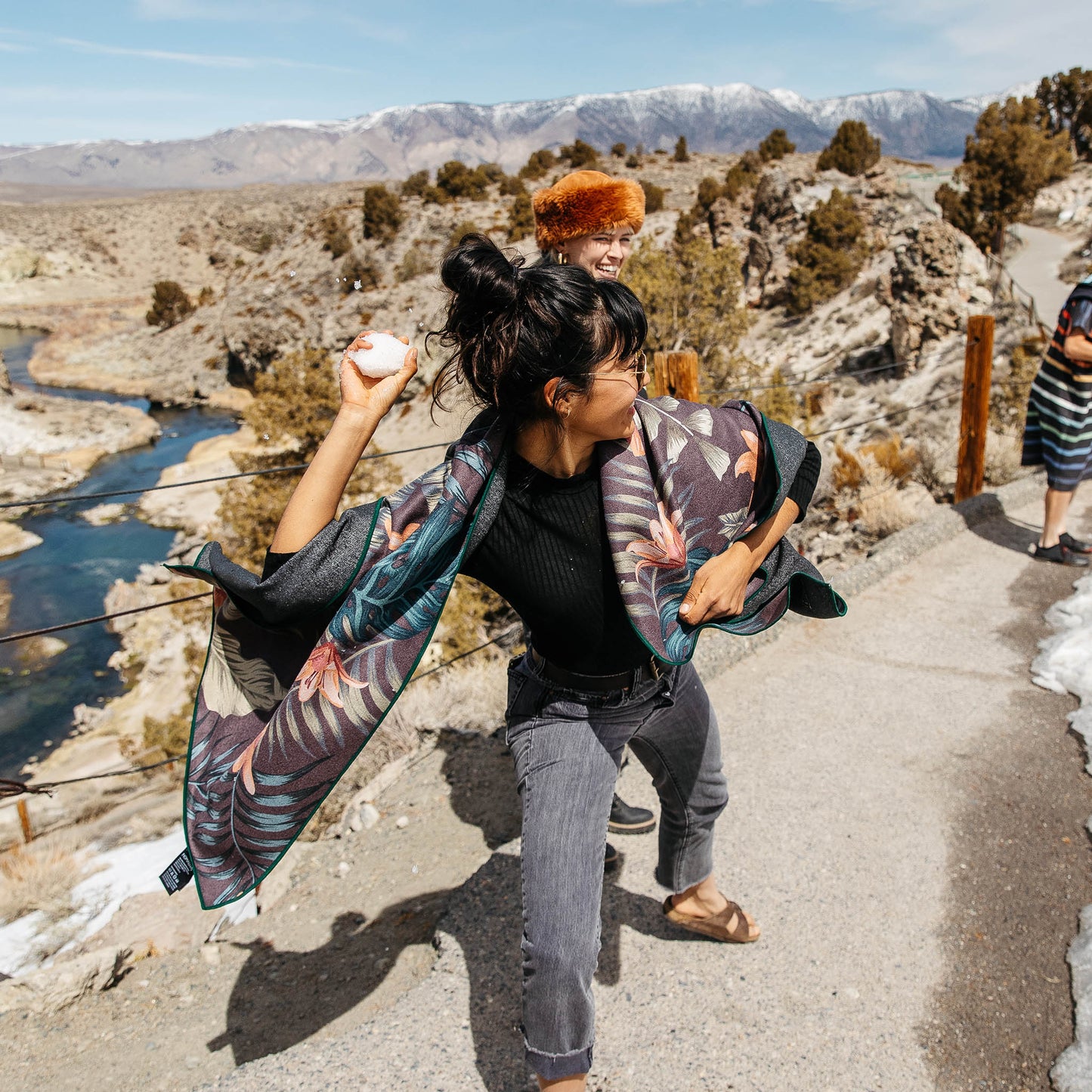 Original Towel: Palms Night