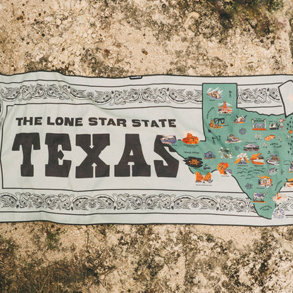 Original Towel: Texas Map
