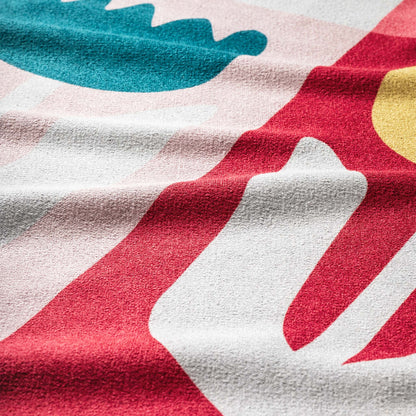 Original Towel: Tulip Fields Multi