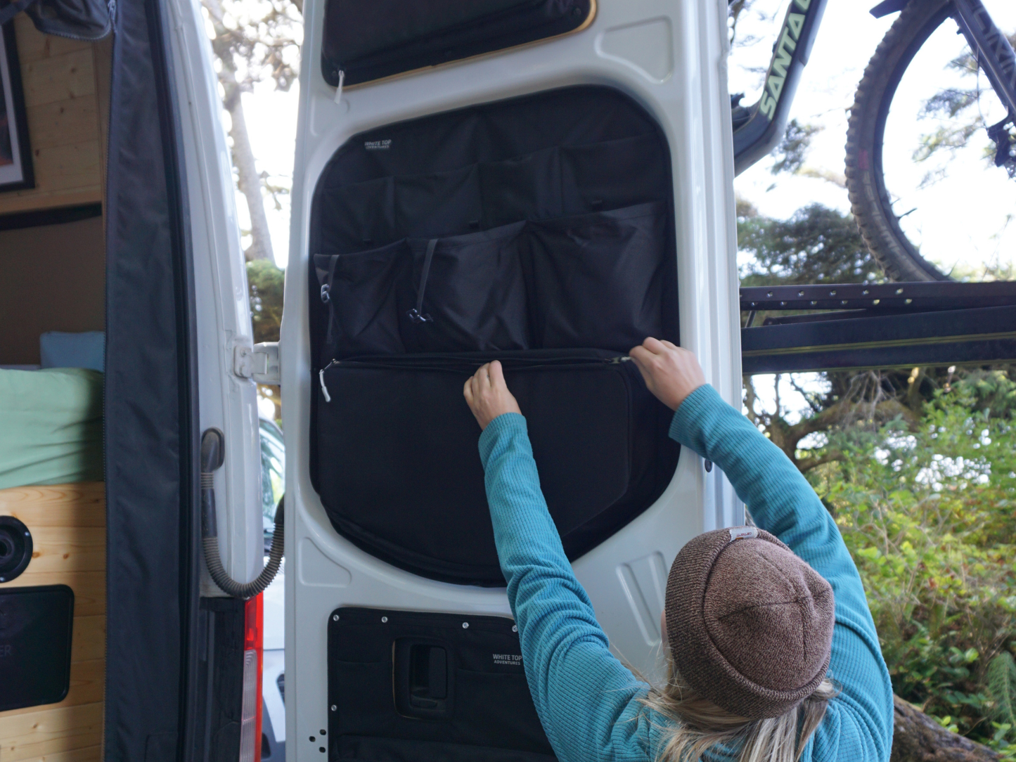 Mercedes Sprinter Middle Rear Door Storage Panels (Pair)