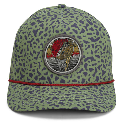 Dead Drift Fly Fishing Patch Trucker Hat Rope Cap