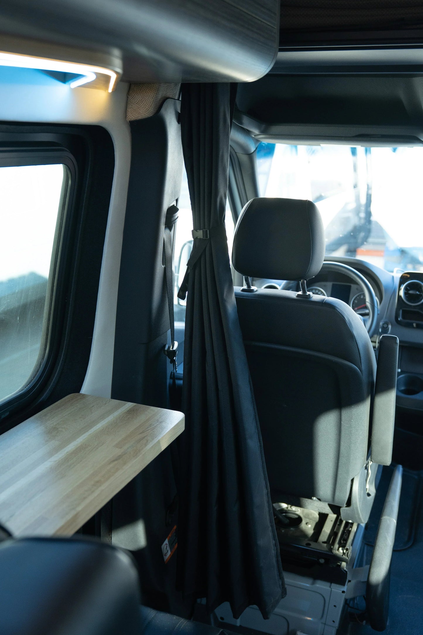 SV Sprinter Van Cab Curtain Divider