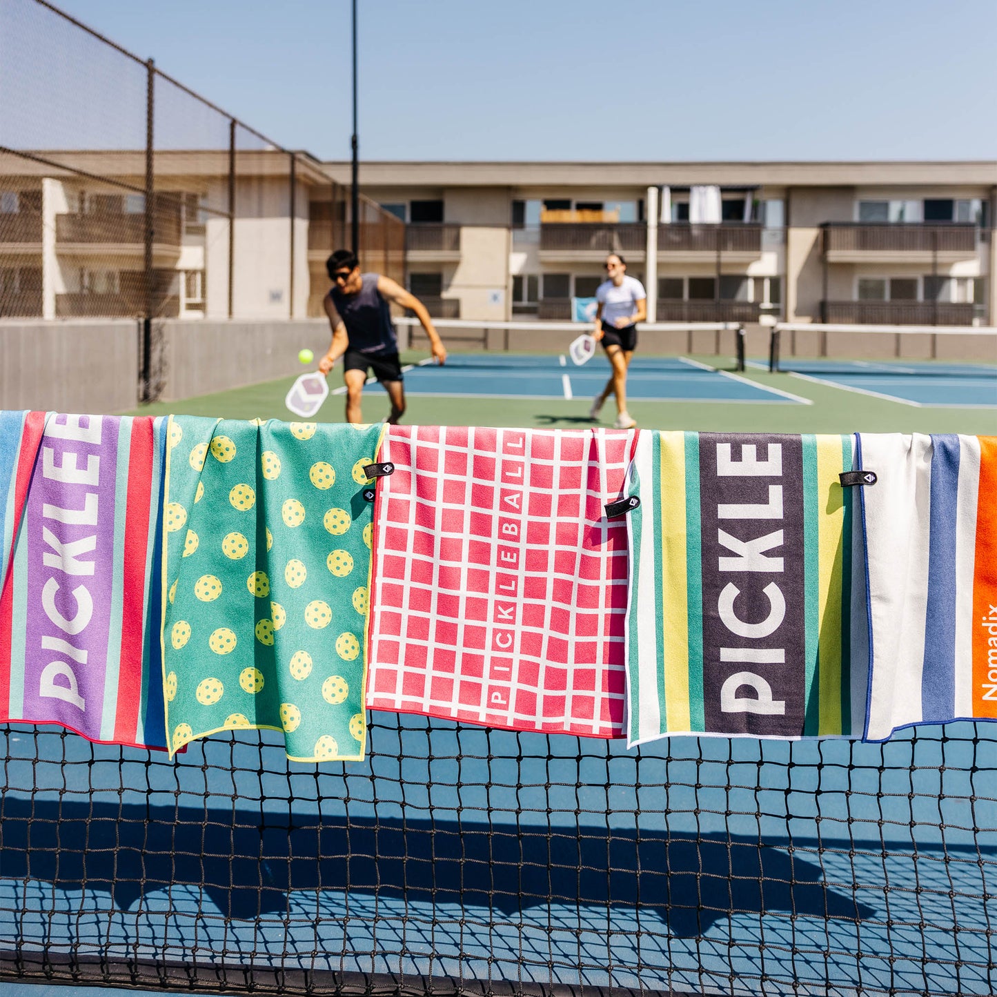 Pickleball Towel: Pickleball Green