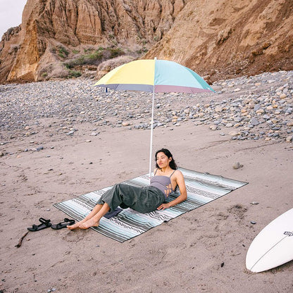 Poncho Towel: Baja Aqua