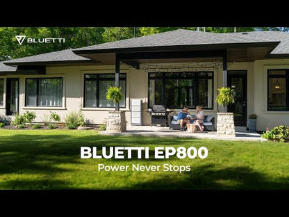 BLUETTI EP800 Off-Grid Energy Storage System