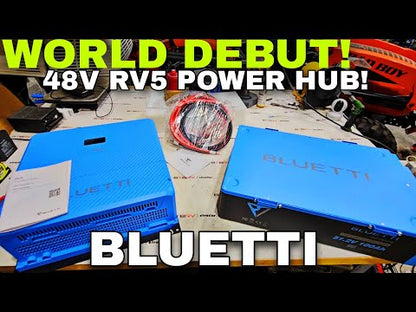 BLUETTI 5kWh RVSolar 48V Power System + Dometic 48V FreshJet Air Conditioner + Heat Pump