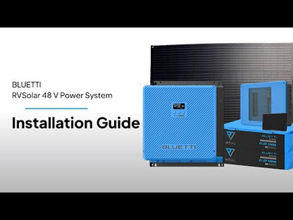 BLUETTI 5kWh RVSolar 48V Power System + Dometic 48V FreshJet Air Conditioner + Heat Pump