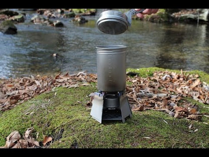 Vargo Titanium Converter for Hexagon Wood Stove