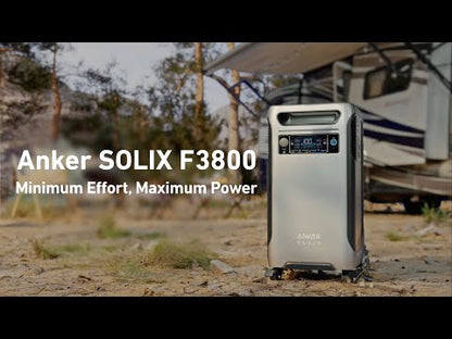 Anker SOLIX F3800 Portable Power Station - 3840Wh | 6000W