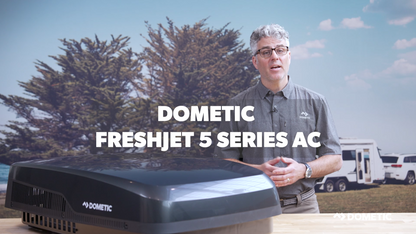 Dometic FreshJet 5 Series 11k BTU High Efficiency Low-Profile Air Conditioner - Black