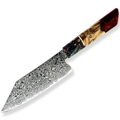 Pristine VG10 Chef Knife 10.5" with Exotic Olive Wood & Resin Handle