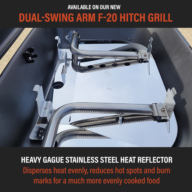 HitchFire F-20 Hitch Mounted Propane Grill