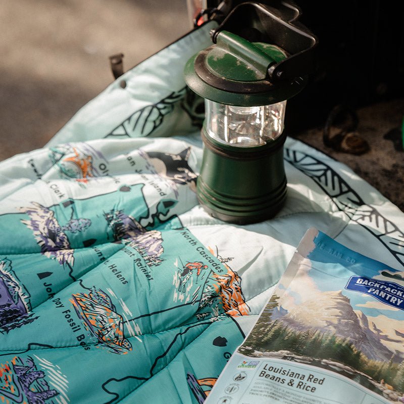 Puffer Blanket: National Parks and Monuments Map