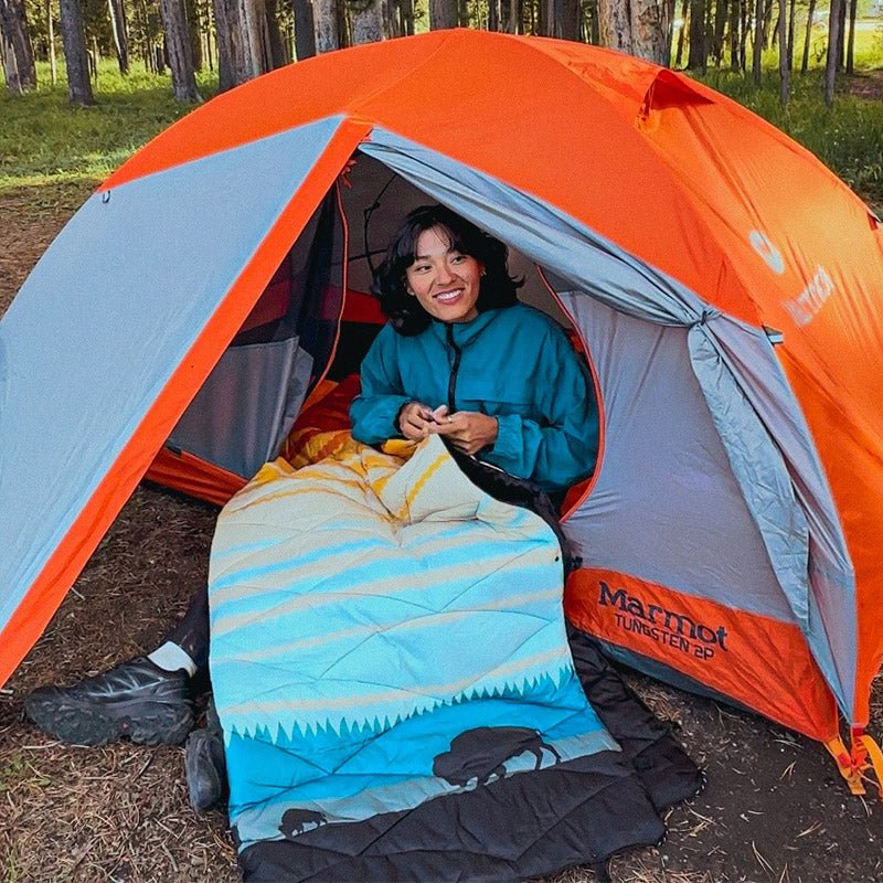 Puffer Blanket: Yellowstone National Park