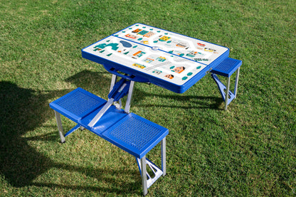 Picnic Table Portable Folding Table with Seats