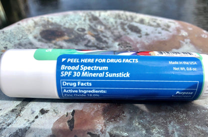Reef Safe Mineral Sunstick - Broad Spectrum Sunscreen UVA / UVB Protection SPF 30 - Long Lasting Protection from The Sun