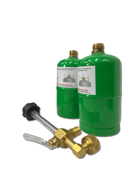 Refillable 1LB Propane Travel Kit