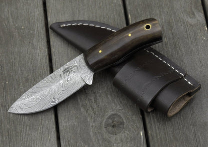 Resonance Every Day Carry Knife with Ram Horn Handle
