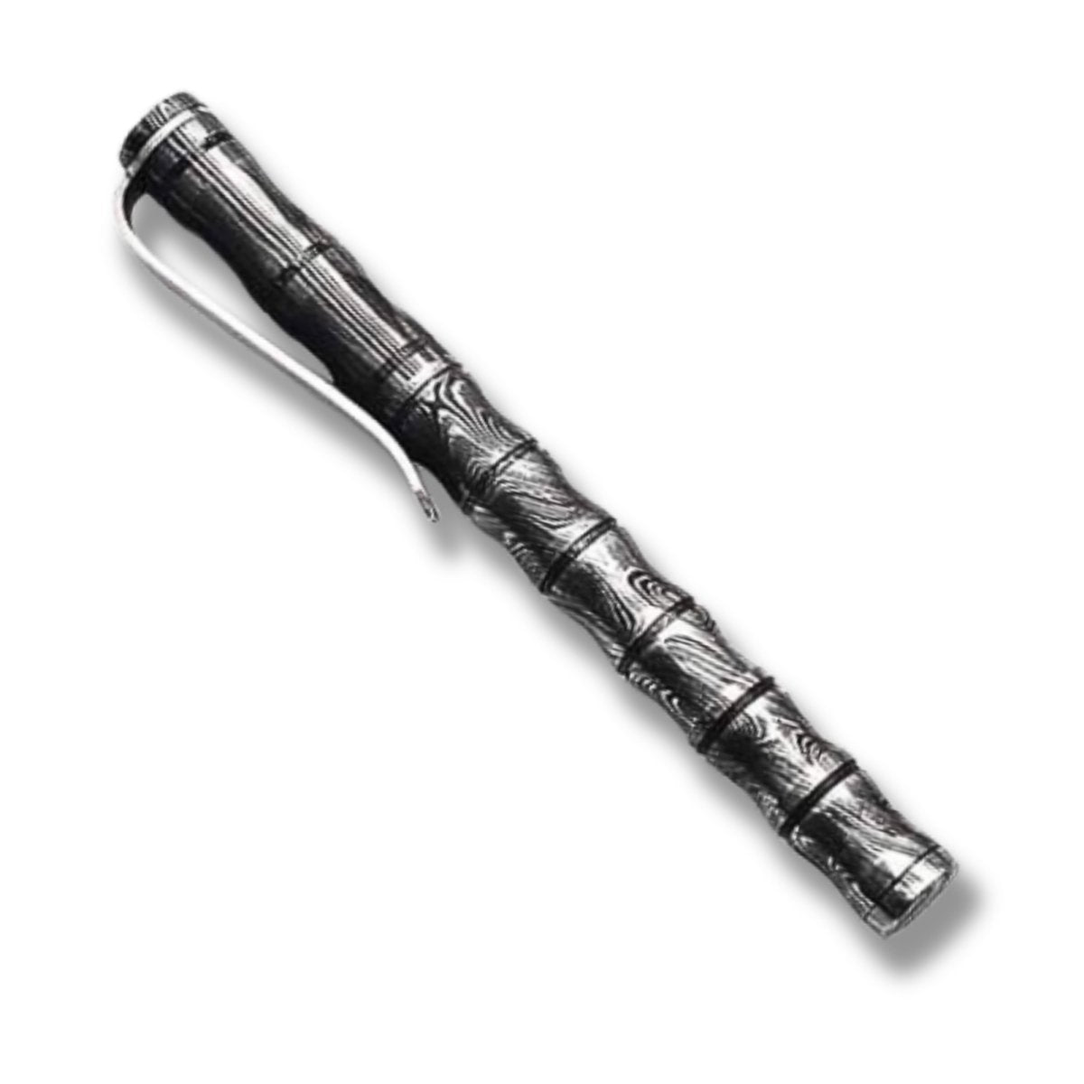 Reverb Damascus Steel Ball Pen