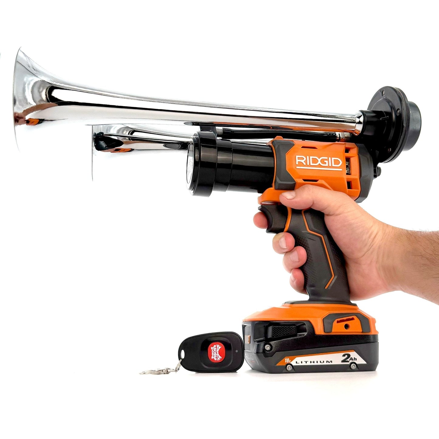 Ridgid Train Horn Gun: Dual - BossHorn