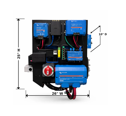 ROAMiQ x Victron STACK 48V Power/Control trekMount System | Pre-Wired | Pre-Configured