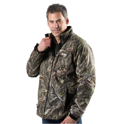 Sahara Heated Hunting Jacket - Mossy Oak Camo