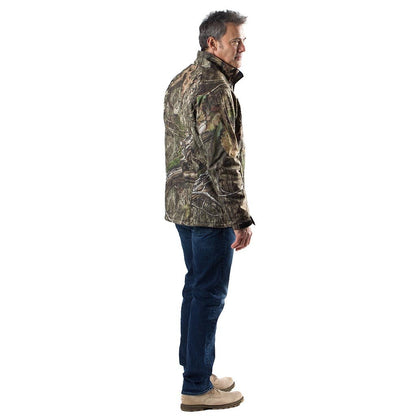 Sahara Heated Hunting Jacket - Mossy Oak Camo