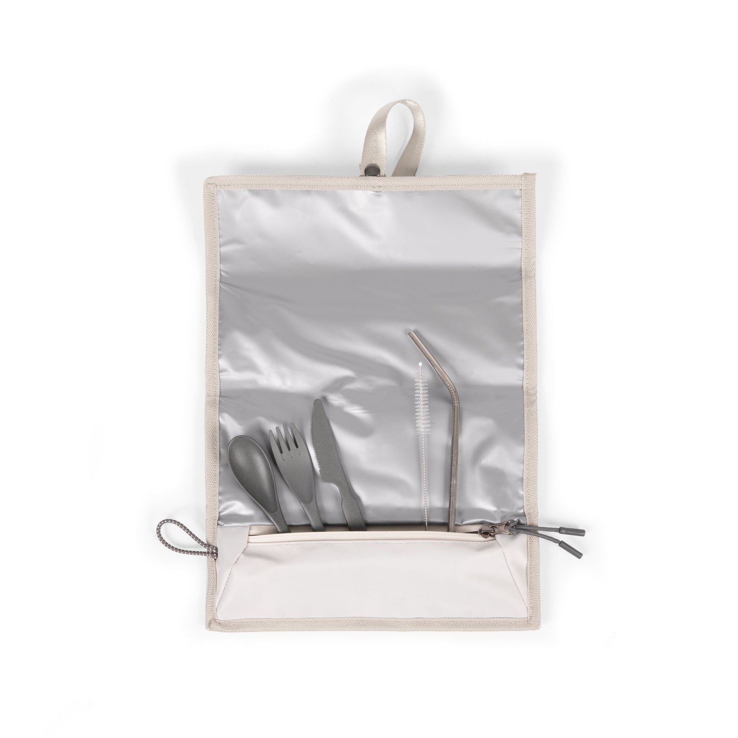 Tarana Recycled Lunch Bag Cooler with Utensils