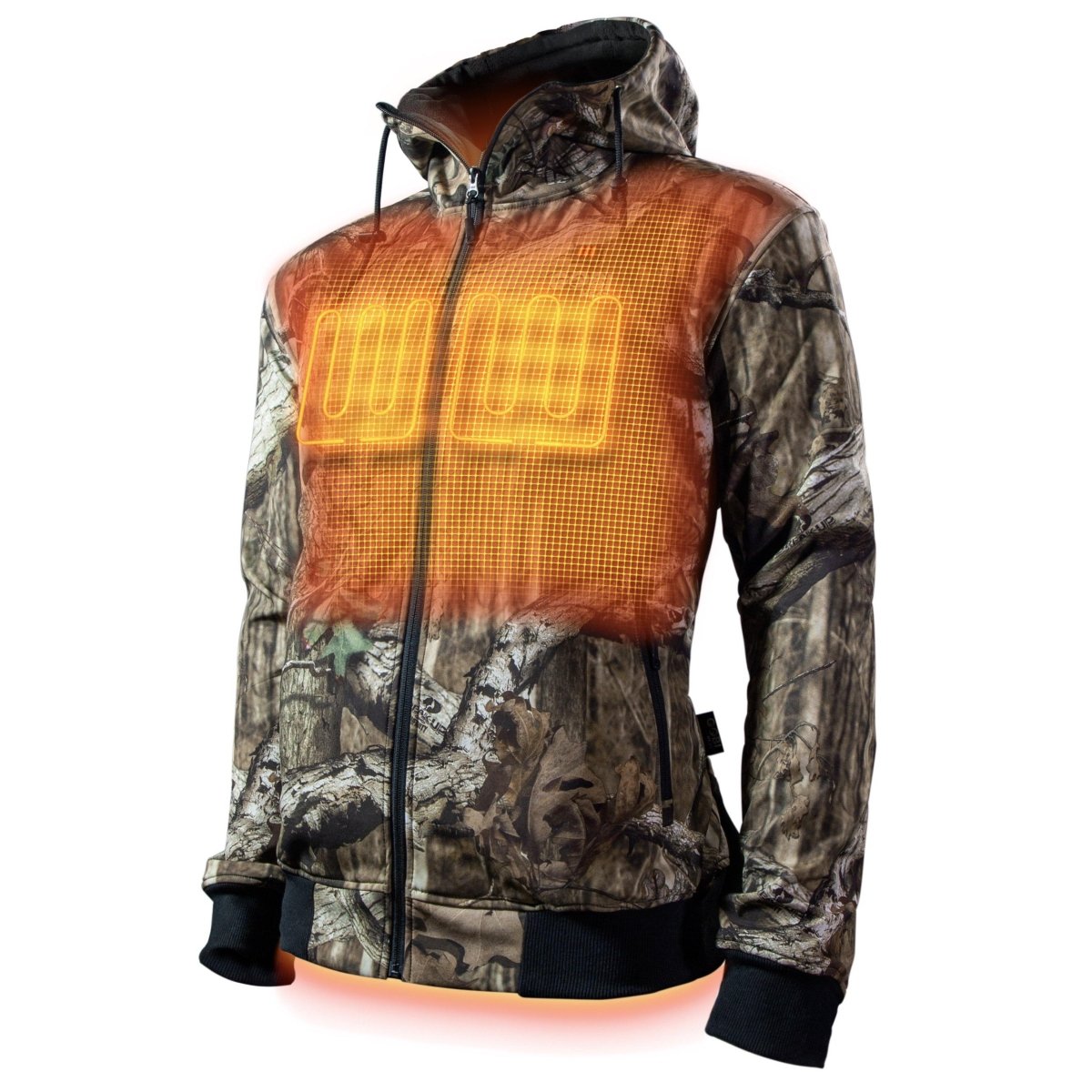 Shadow Men's Heated Hunting Hoodie - Available in Mossy Oak® and Real Tree®