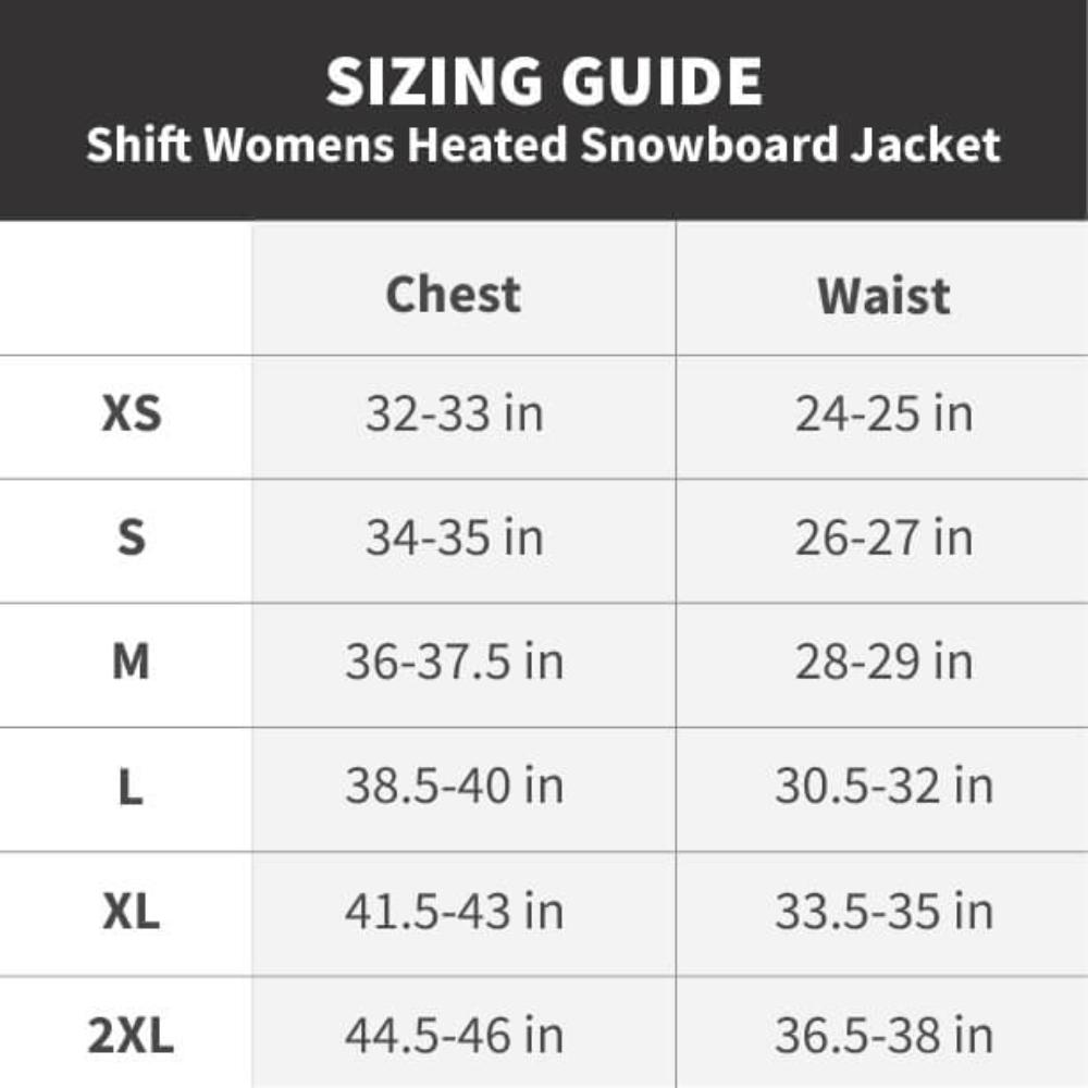 Shift Womens Heated Snowboard Jacket