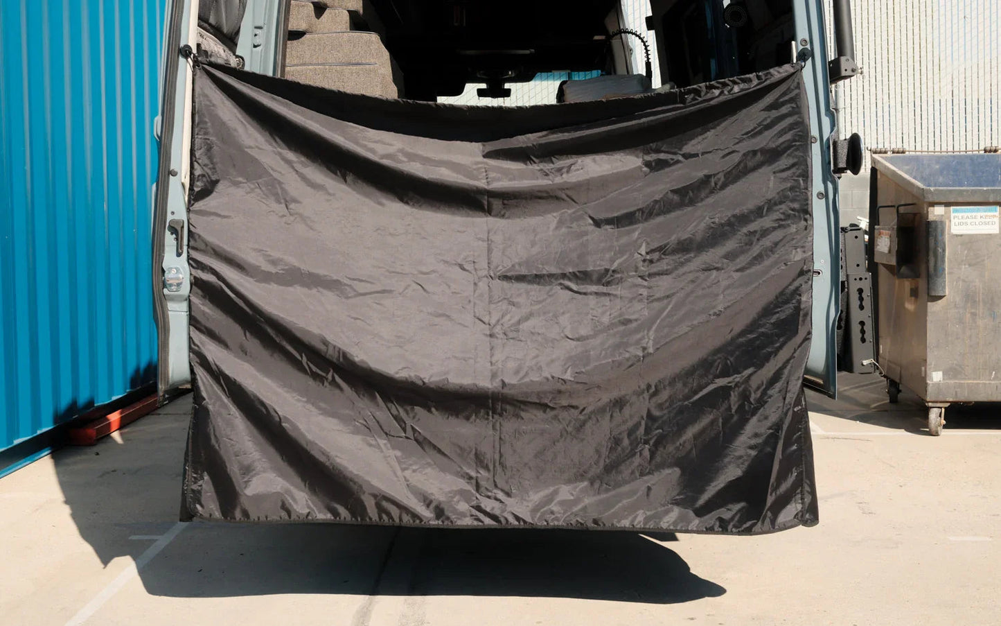 SV Sprinter Rear Door C-Shaped Shower Curtain