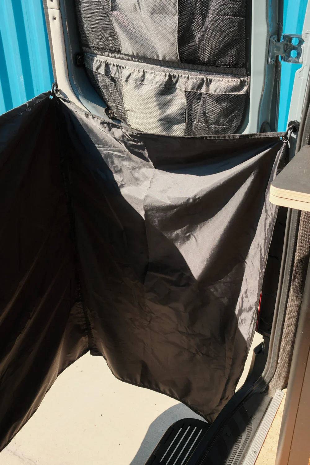 SV Sprinter Rear Door C-Shaped Shower Curtain