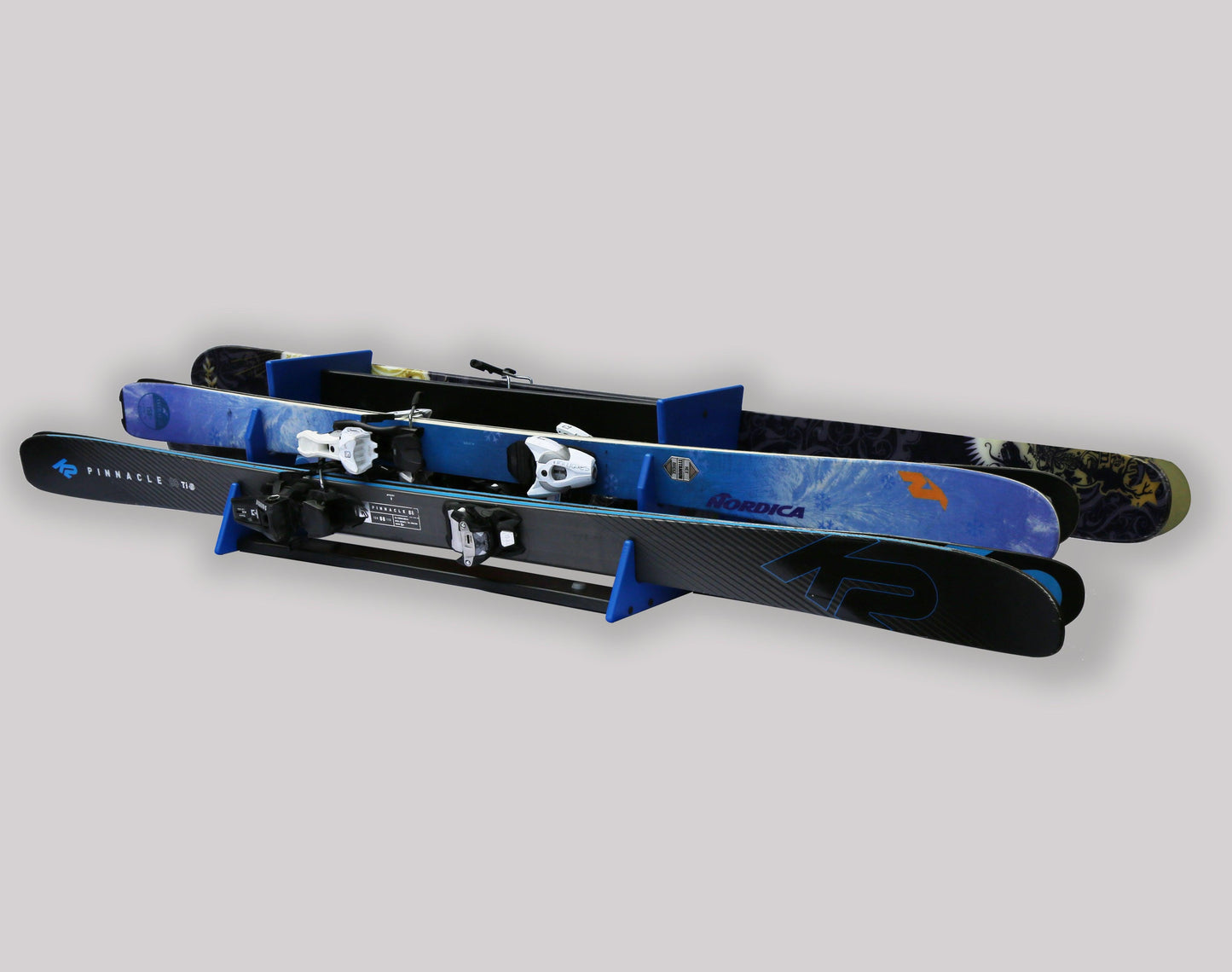 TRAPSKI QUAD Mobile All Mountain Ski and Standard Stance Snowboard Rack